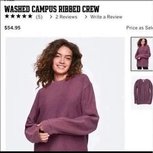 BUNDLE OF VS PINK CAMPUS CREWS NEW